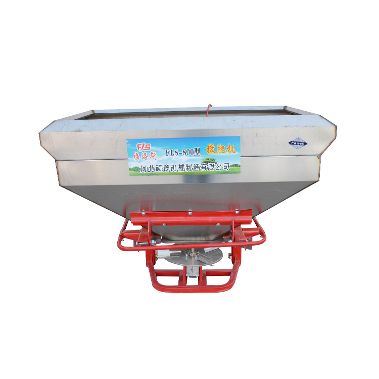 Specificaties voor veldbewerking van 3-punts kunstmeststrooier