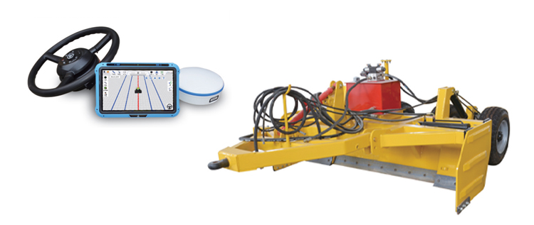 Tractor Mounted Laser Levelers